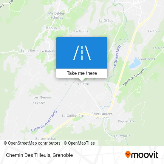 Chemin Des Tilleuls map