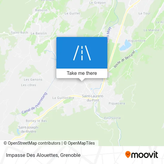 Impasse Des Alouettes map