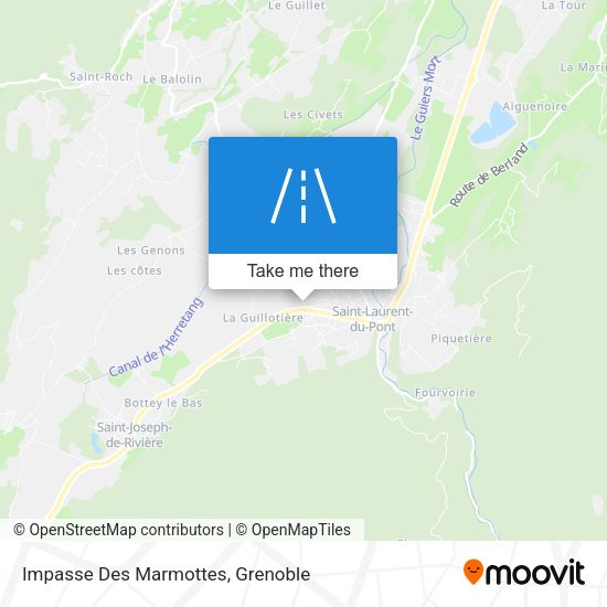 Impasse Des Marmottes map
