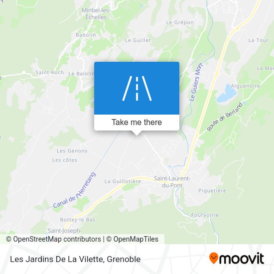 Les Jardins De La Vilette map