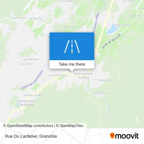 Rue Du Lardelier map