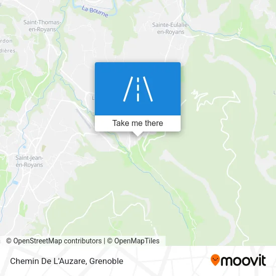 Chemin De L'Auzare map