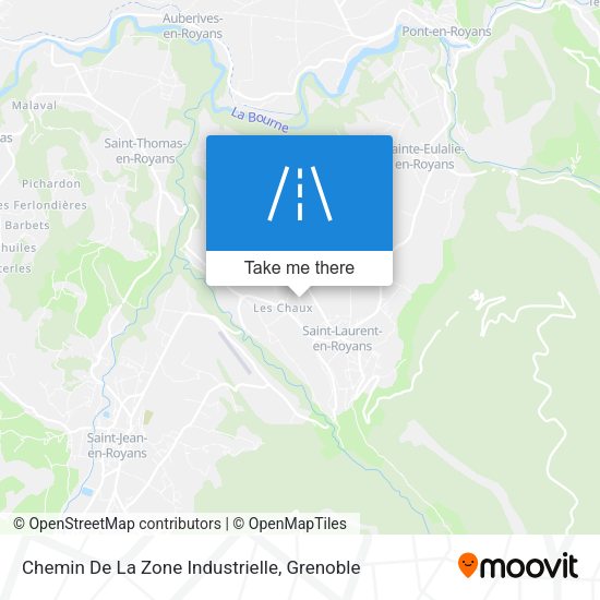 Chemin De La Zone Industrielle map