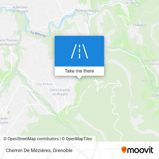 Chemin De Mézières map