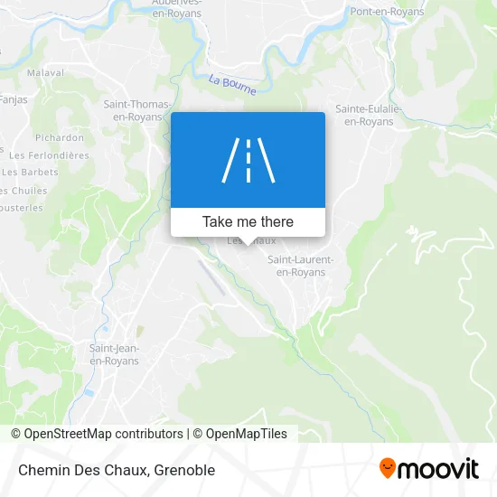 Chemin Des Chaux map