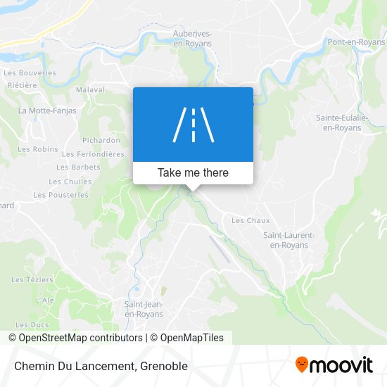 Chemin Du Lancement map