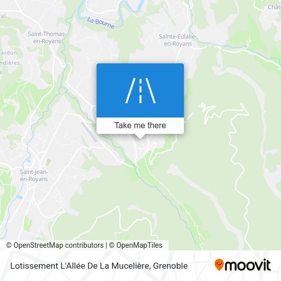 Lotissement L'Allée De La Mucelière map