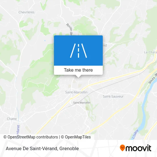 Avenue De Saint-Vérand map