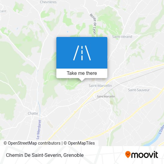 Chemin De Saint-Severin map
