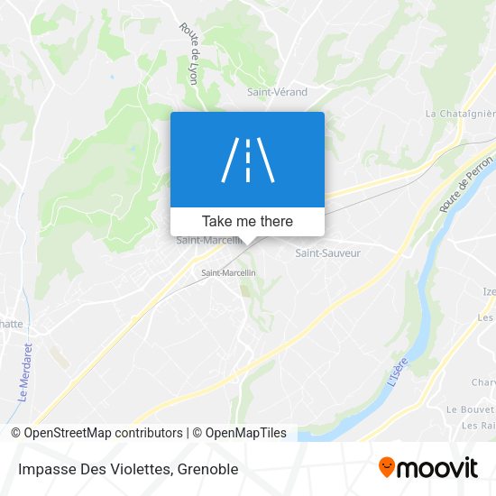 Impasse Des Violettes map