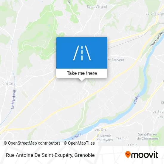 Rue Antoine De Saint-Exupéry map