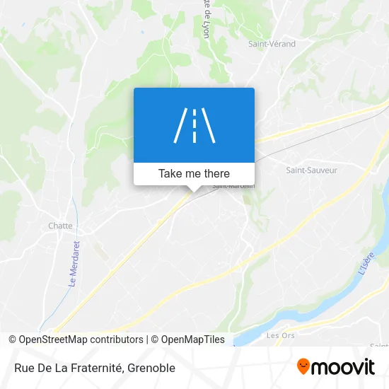 Rue De La Fraternité map