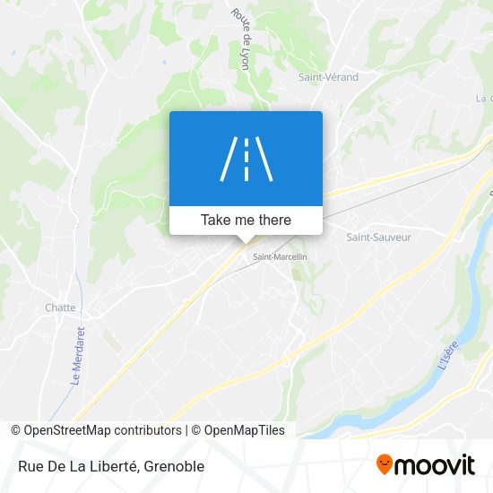 Rue De La Liberté map