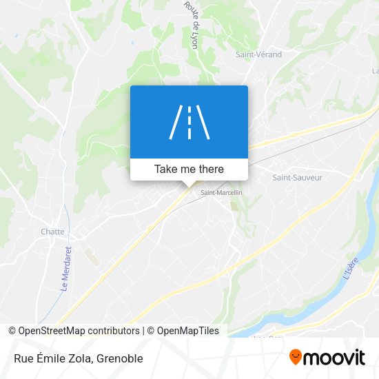 Rue Émile Zola map