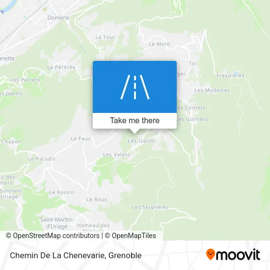 Chemin De La Chenevarie map