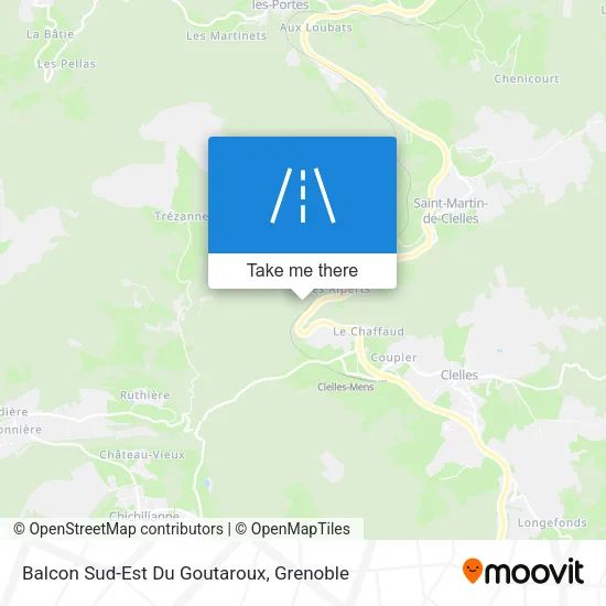 Balcon Sud-Est Du Goutaroux map