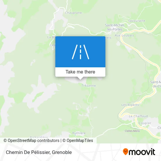 Chemin De Pélissier map