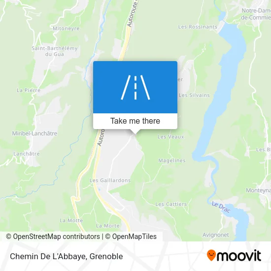 Chemin De L'Abbaye map