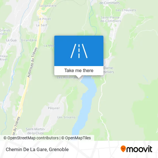 Chemin De La Gare map