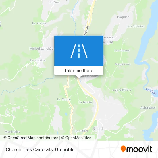 Chemin Des Cadorats map