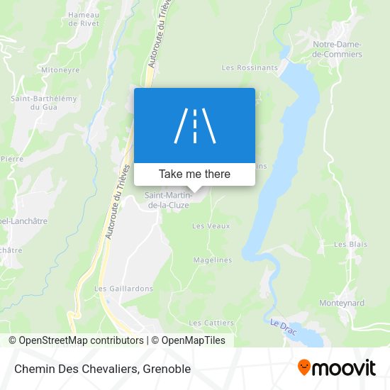 Chemin Des Chevaliers map