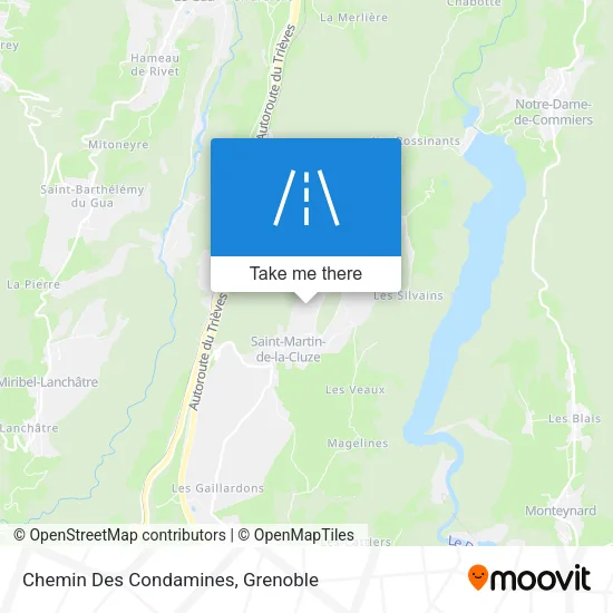 Chemin Des Condamines map
