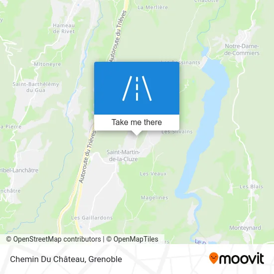 Chemin Du Château map