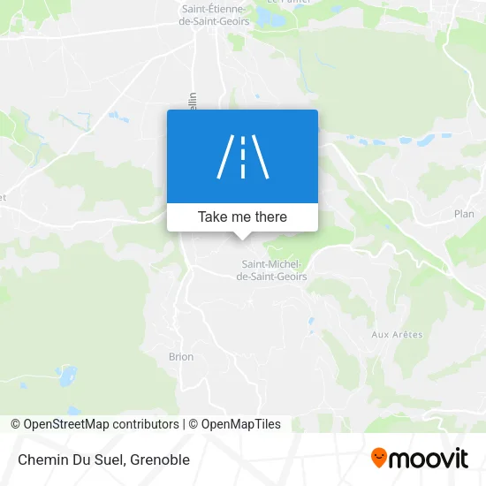 Chemin Du Suel map