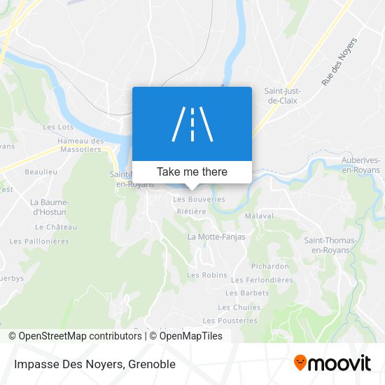 Impasse Des Noyers map