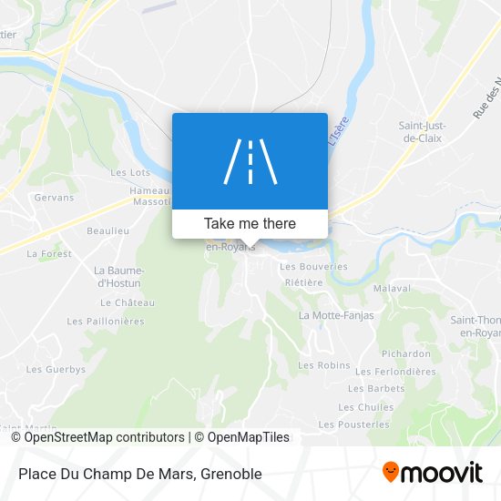 Place Du Champ De Mars map