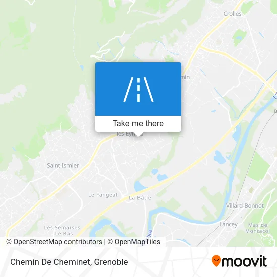 Chemin De Cheminet map