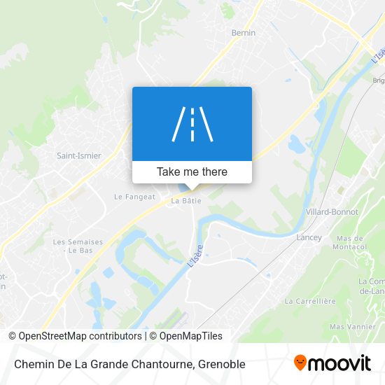 Chemin De La Grande Chantourne map