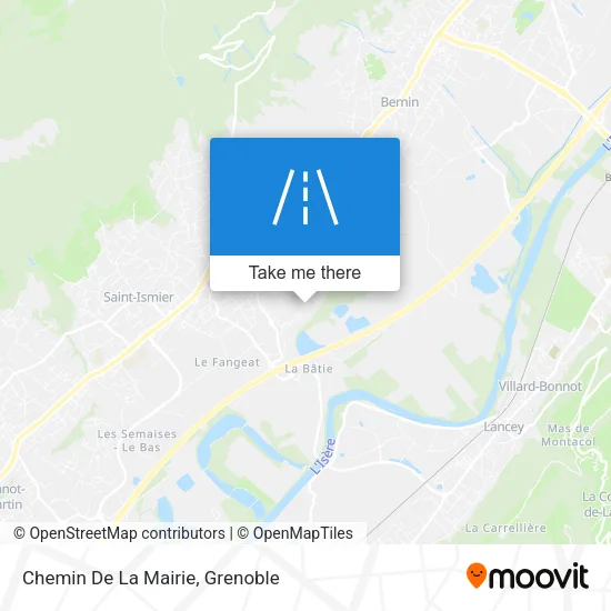 Chemin De La Mairie map