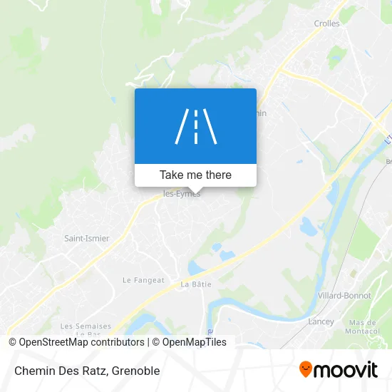 Chemin Des Ratz map
