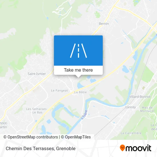 Chemin Des Terrasses map