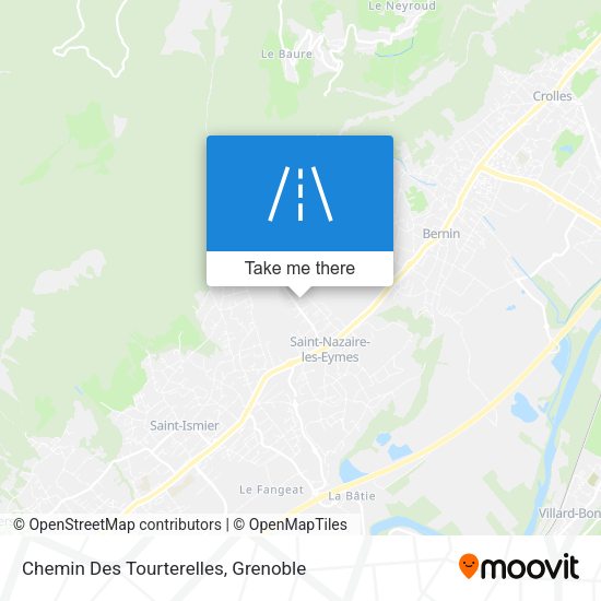 Chemin Des Tourterelles map