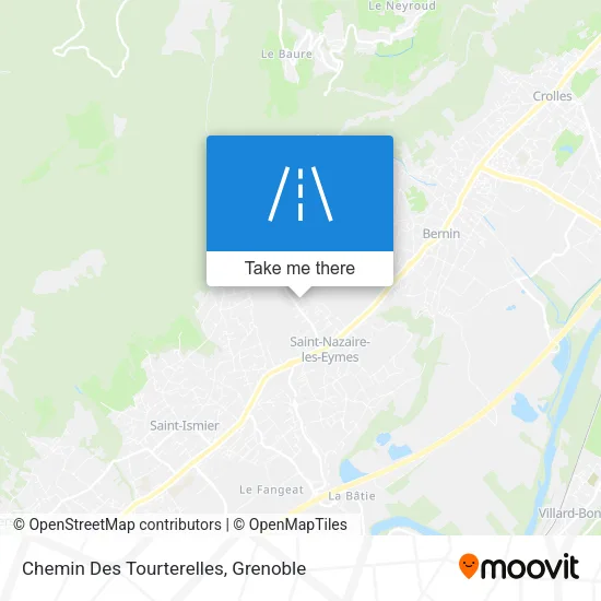 Chemin Des Tourterelles map
