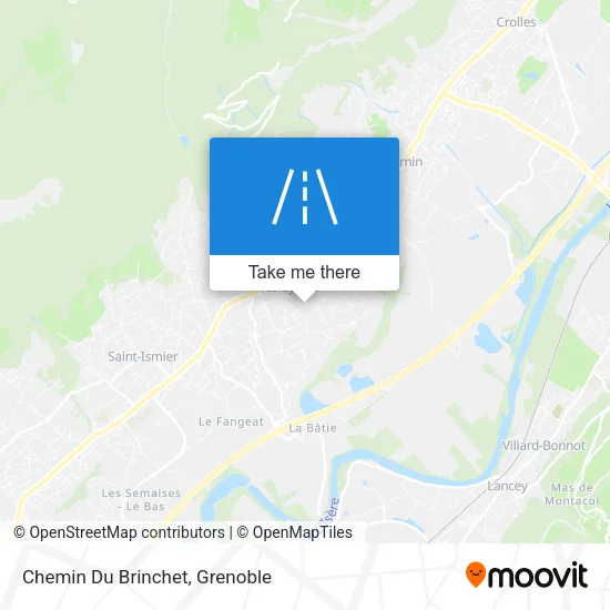 Chemin Du Brinchet map