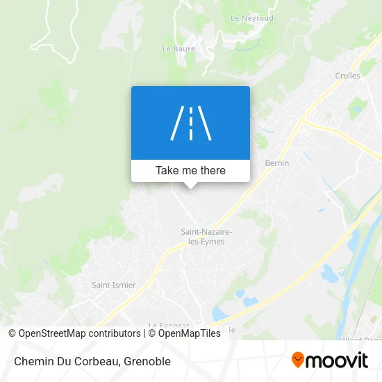 Chemin Du Corbeau map