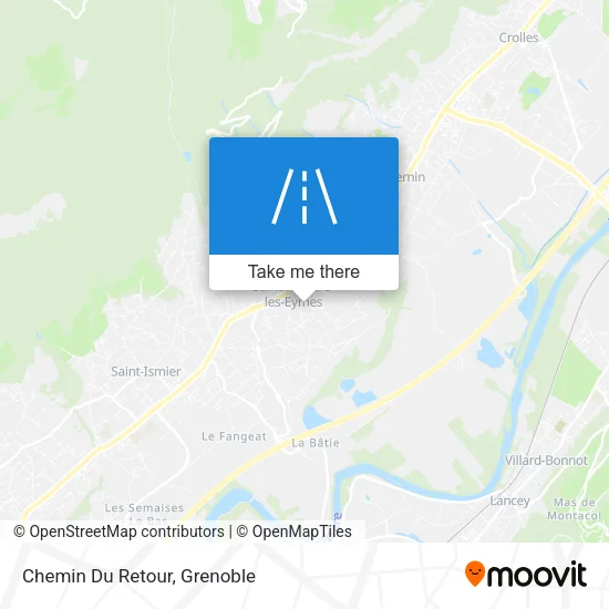 Chemin Du Retour map