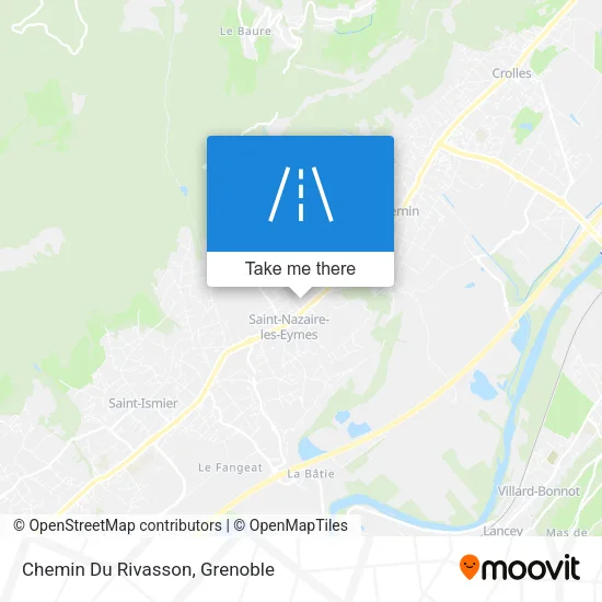 Chemin Du Rivasson map