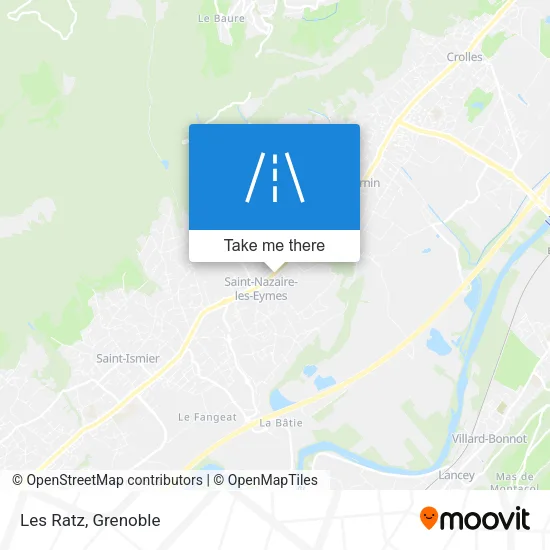 Les Ratz map