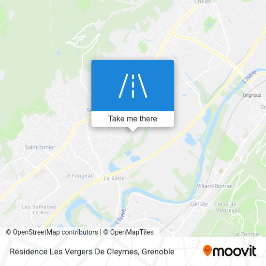 Résidence Les Vergers De Cleymes map