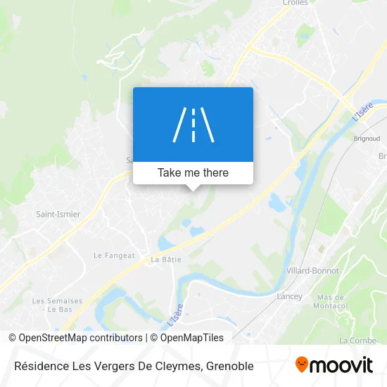 Résidence Les Vergers De Cleymes map