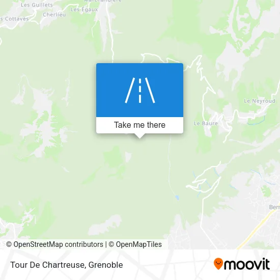 Tour De Chartreuse map