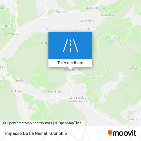 Impasse De La Giénat map