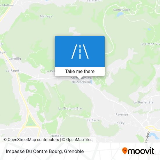 Impasse Du Centre Bourg map