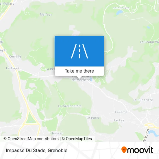 Impasse Du Stade map