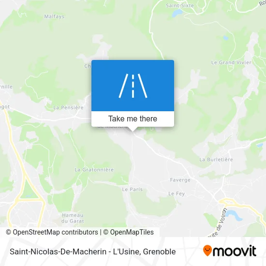 Saint-Nicolas-De-Macherin - L'Usine map