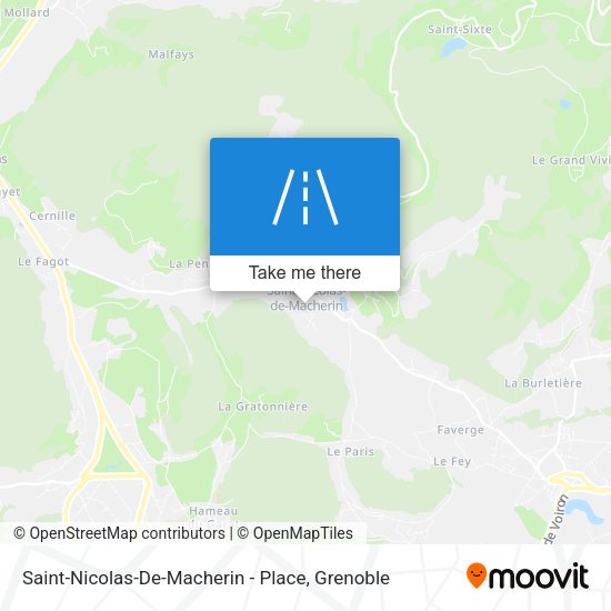 Saint-Nicolas-De-Macherin - Place map